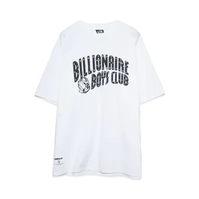 BILLIONAIRE BOYS CLUB COTTON T-SHIRT ARCH LOGO "WHITE"