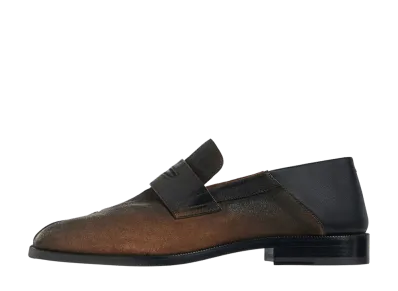 Maison Margiela Women's Tabi City Loafers "Brown/Black"