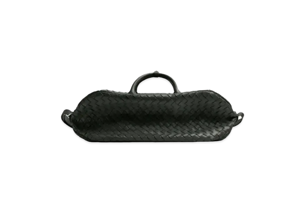 Bottega Veneta Intrecciato Pop Up Duffel "Dark Green"
