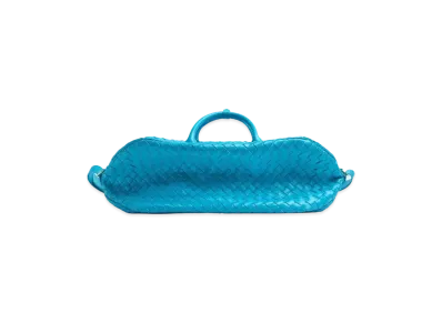 Bottega Veneta Intrecciato Pop Up Duffle Travel Bag "Pool"