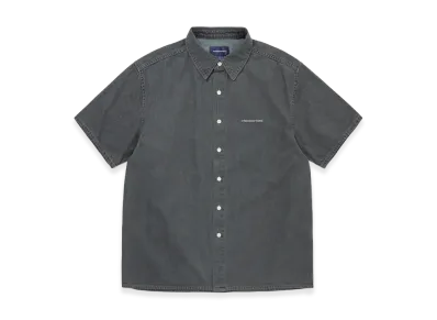 thisisneverthat Washed Denim S/S Shirt "Dusty Grey"
