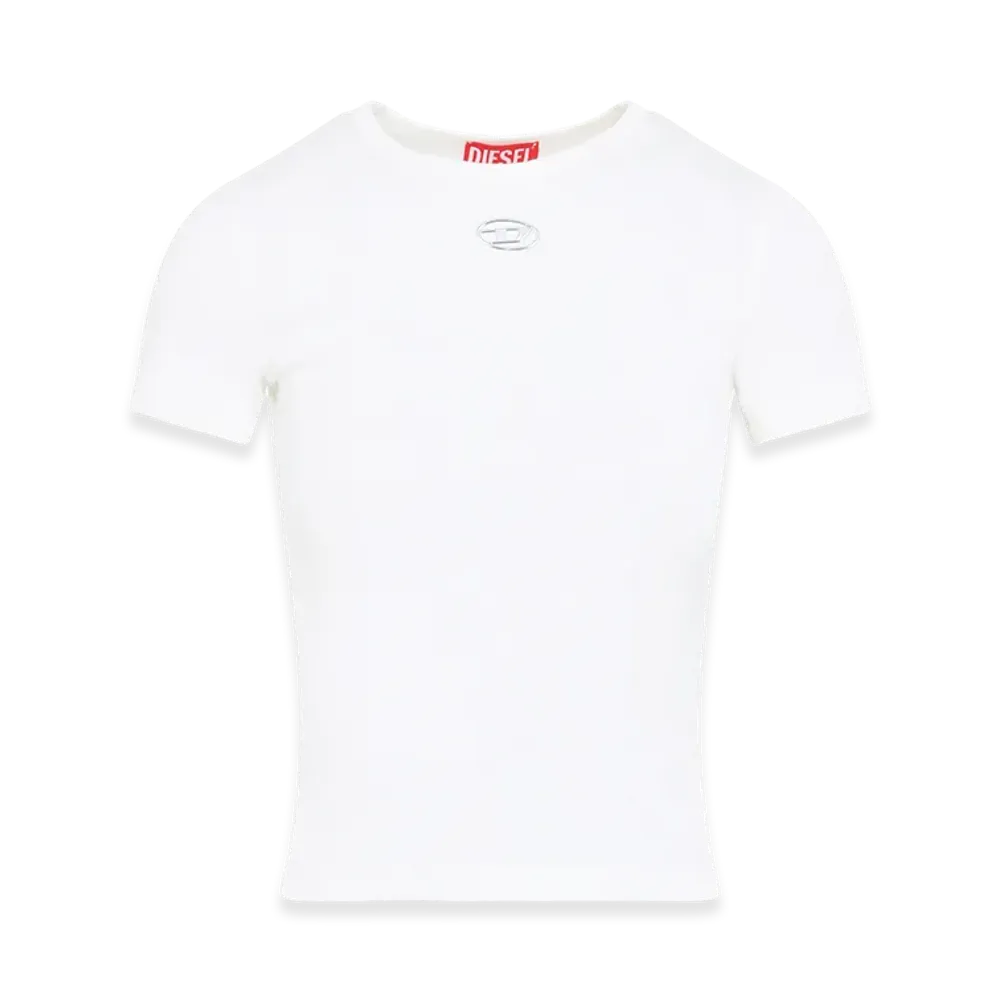 Diesel Women's T-Ele-Long-Od T-Shirt "White"