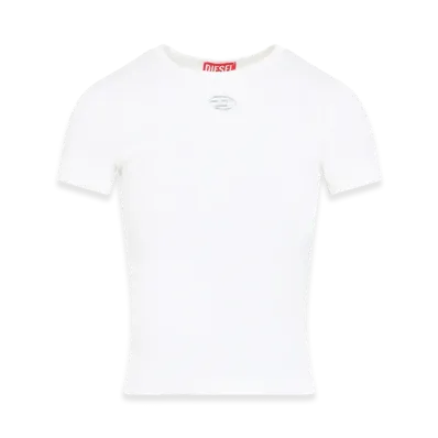 Diesel Women's T-Ele-Long-Od T-Shirt "White"