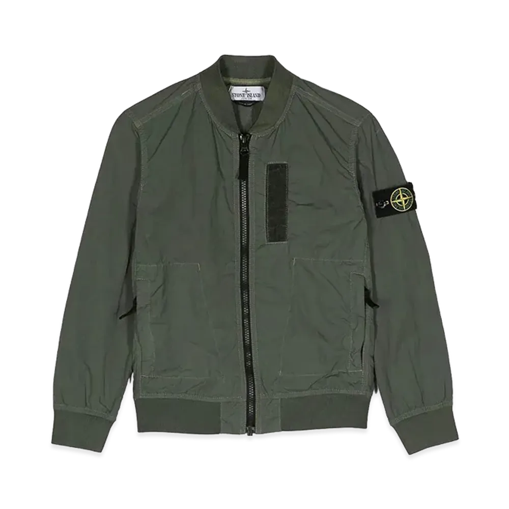 Stone Island Kids Jackets "Green"