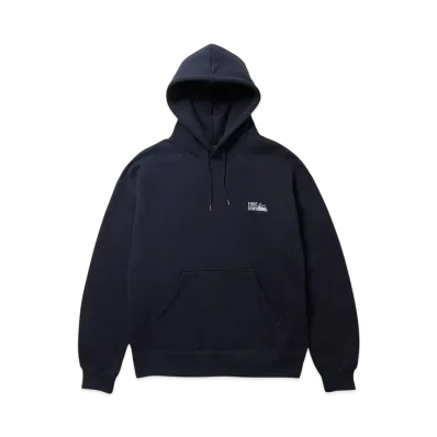 FIRST DOWN Logo Hooded Sweat "Navy"