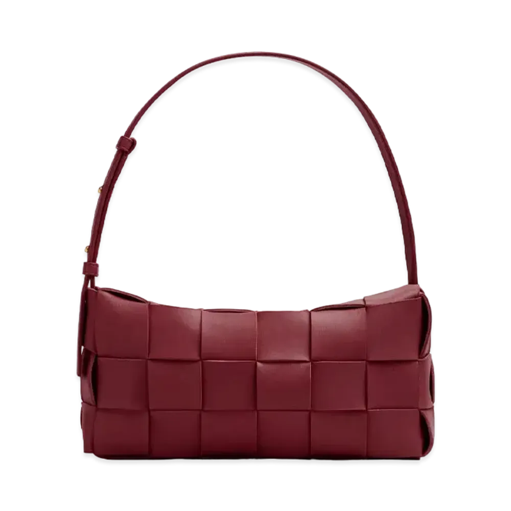 Bottega Veneta Brick Cassette "Bordeaux"