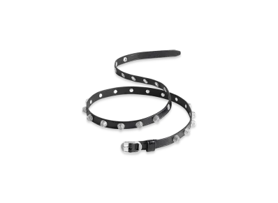 BALENCIAGA Le Cagole Stud Belt "Black"