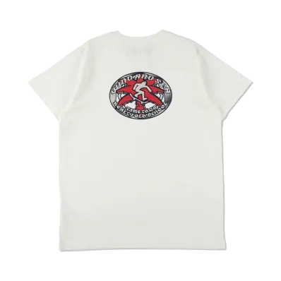 WIND AND SEA Printed Washed S/S Tee "White"