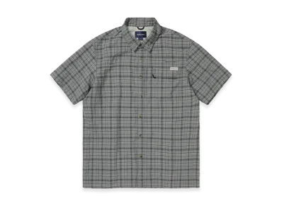 thisisneverthat Plaid S/S Fishing Shirt "Sage"