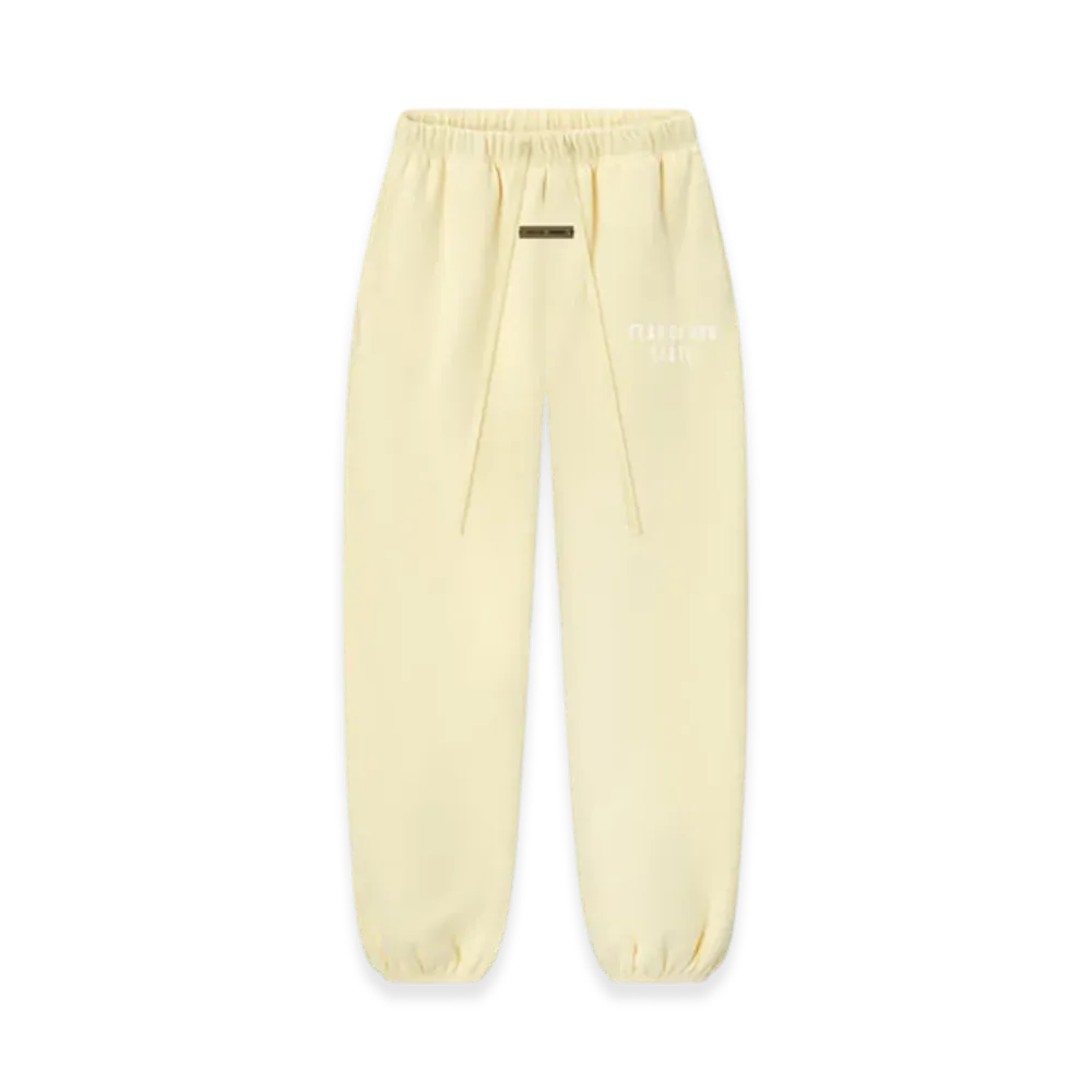 FEAR OF GOD ESSENTIALS Women's Classic Fleece Sweatpant "Garden Yellow"