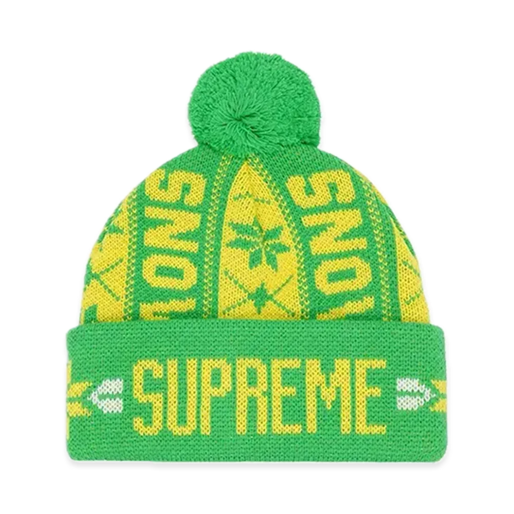 Supreme Snow Beanie "Green"