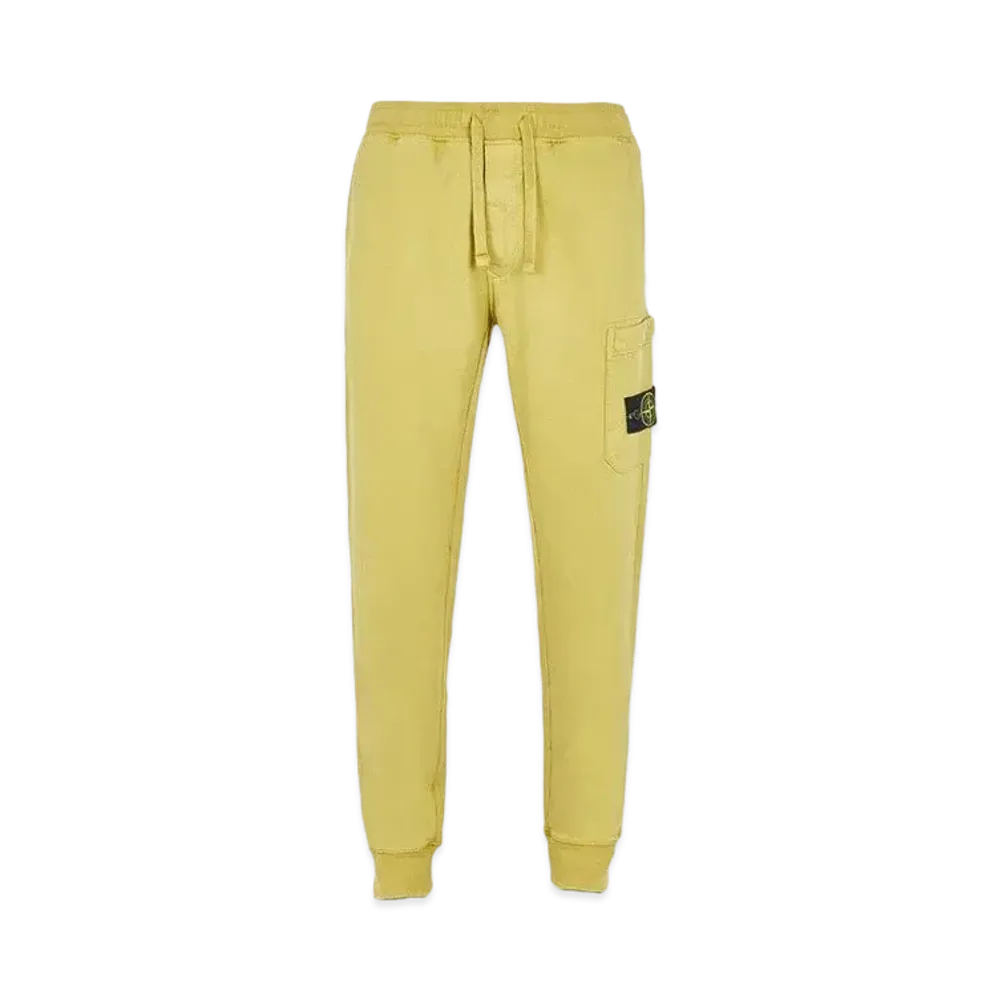 Stone Island 64520 BRUSHED COTTON FLEECE_SLIM FIT "Dark Beige"