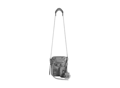 BALENCIAGA Le Cagole Shoulder Bag "Grey"