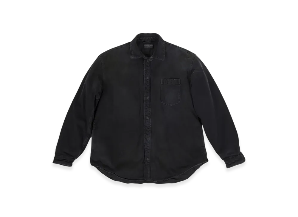 BALENCIAGA Padded Shirt "Black"