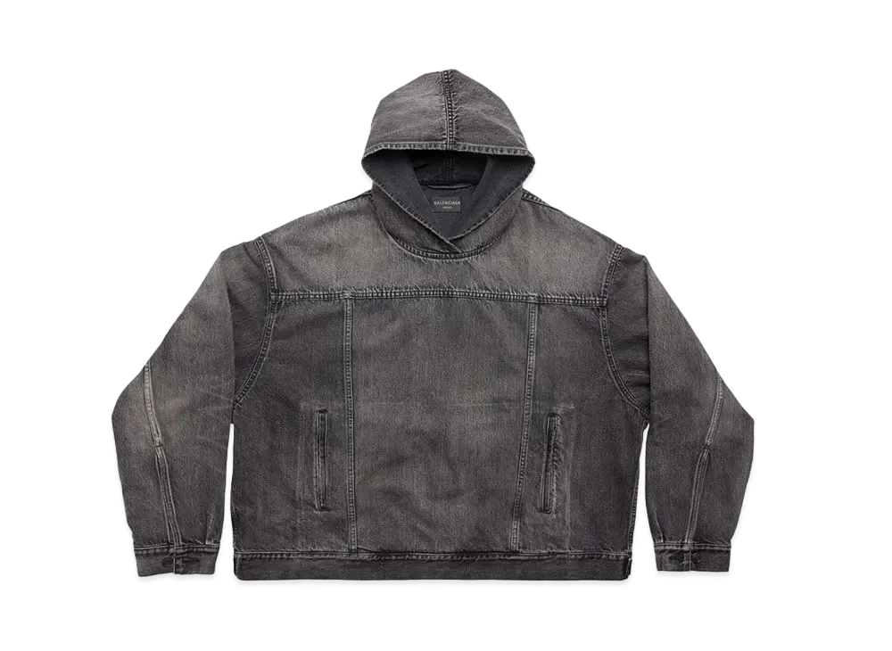 BALENCIAGA MENS Pull Over Jacket "Black"