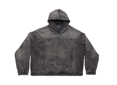 BALENCIAGA MENS Pull Over Jacket "Black"