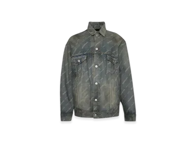 BALENCIAGA Denim Jacket "Clear Green"