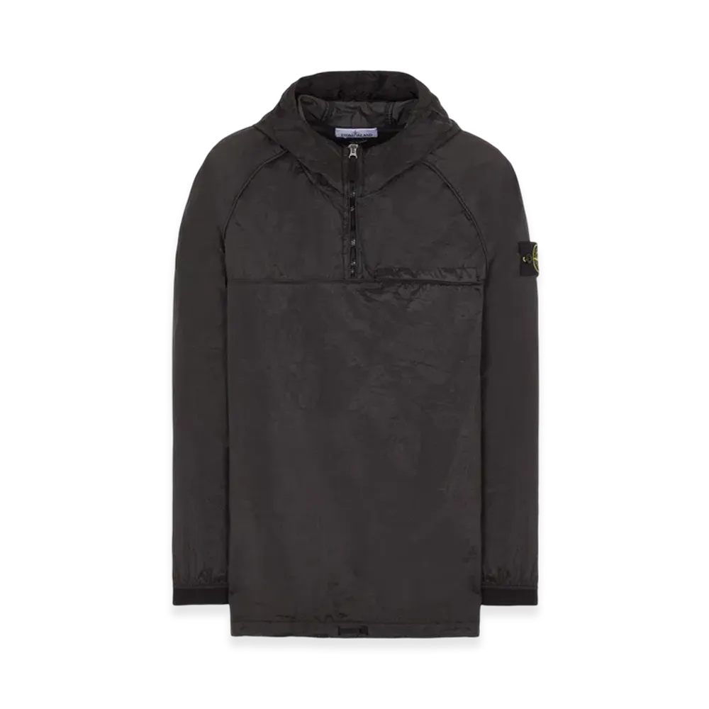Stone Island 41720 Nylon Metal Garment Dyed Packable Hooded Blouson - 22SS "Black"