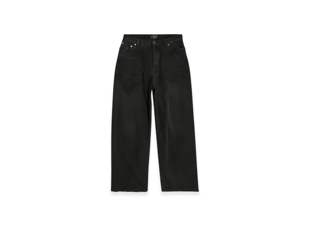 BALENCIAGA Large Baggy Jeans "Black"