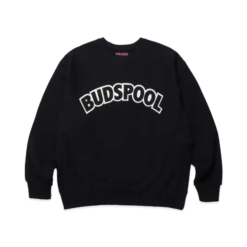 APHRODITEGANG BUDSPOOL HEAVY WEIGHT SWEAT SHIRT "Black"