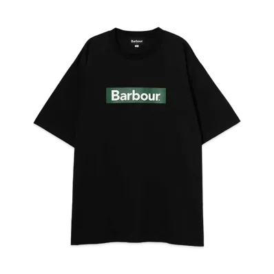 Barbour Nagoya Store & Official Online Store Limited Box Logo T-shirt "Black"