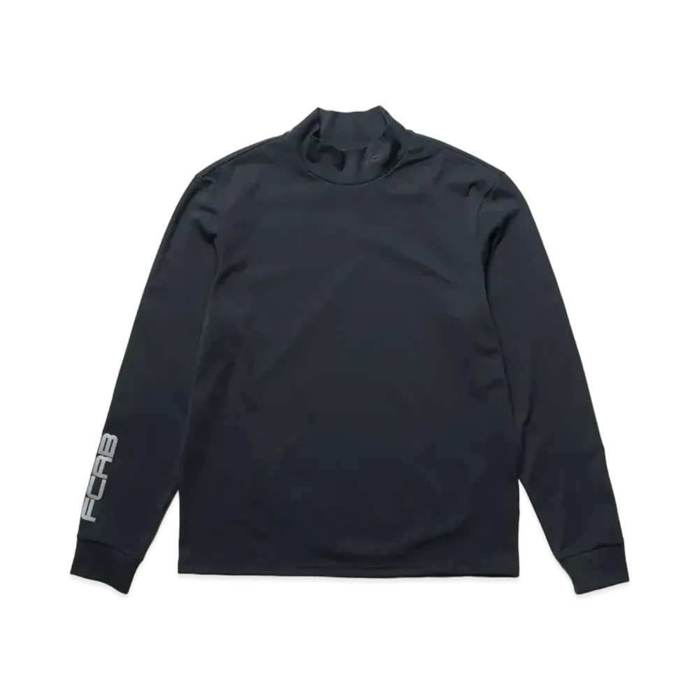 F.C.Real Bristol L/S Mockneck Top "Black"