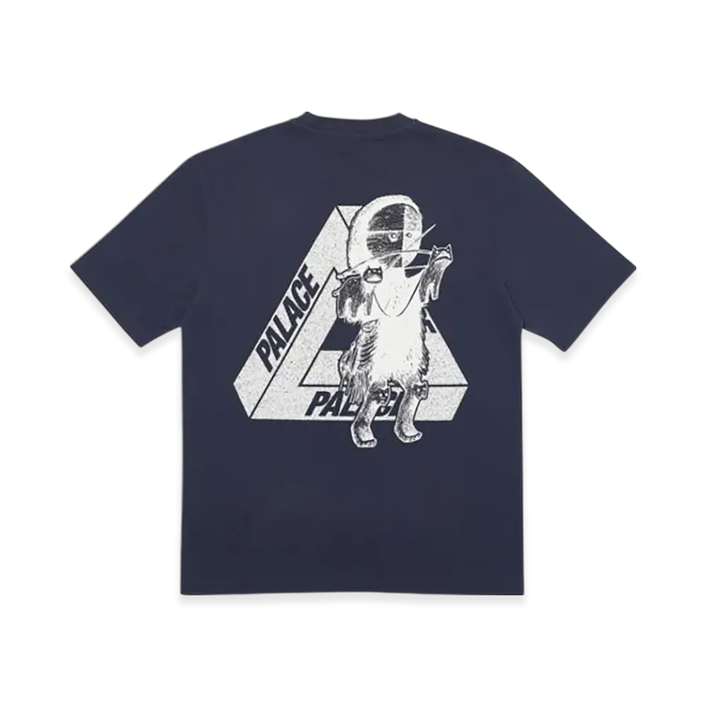 PALACE U Figure T-Shirt "Navy"