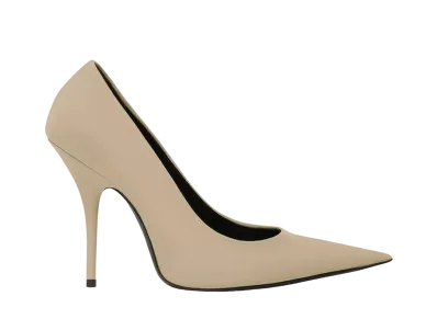 BALENCIAGA Women's Knife 110mm Pump "Beige"