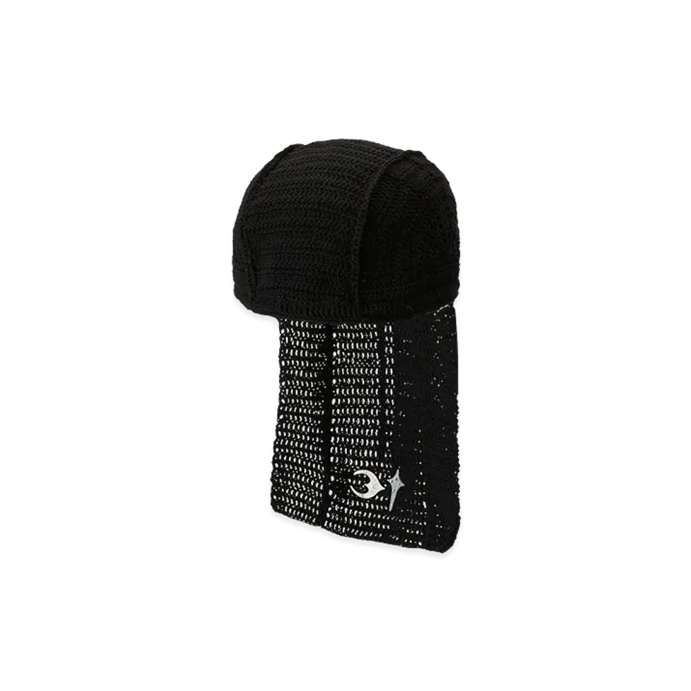 THUG CLUB TC Destroyed Crochet Tail Hat "Black"