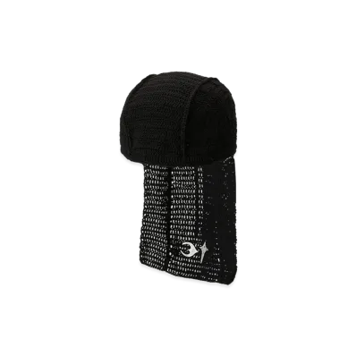 THUG CLUB TC Destroyed Crochet Tail Hat "Black"