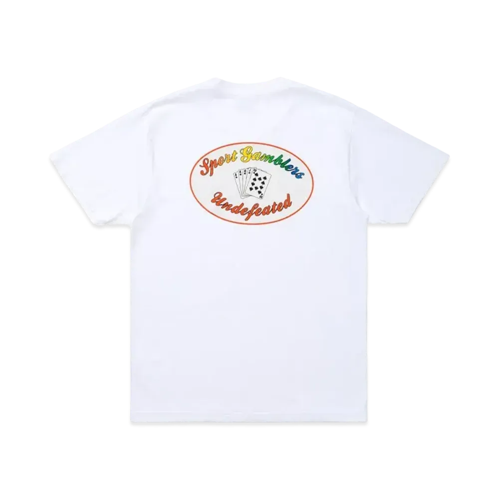 UNDEFEATED SPADES S/S TEE - 80118 "White"