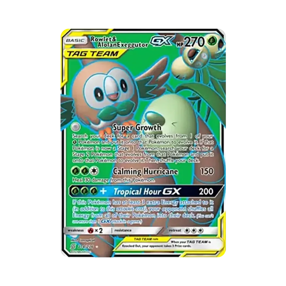 モクロー&アローラナッシーGX SR: SA[SM10b 056/054](強化拡張パック