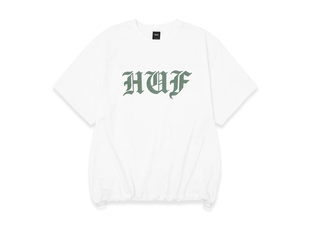 HUF Old English Mesh Top "White"