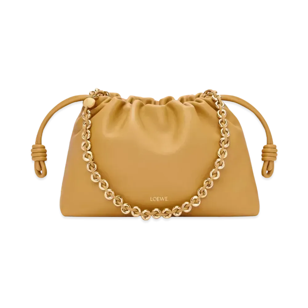 LOEWE Flamenco Purse Bag In Mellow Nappa Lambskin "Sahara"