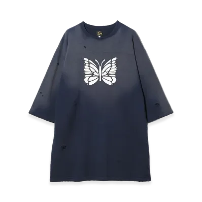 NEEDLES Hockey Dress Cotton French Terry "Navy"