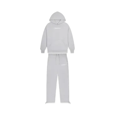 TRAPSTAR Hyperdrive Embroidered Tracksuit "GREY"