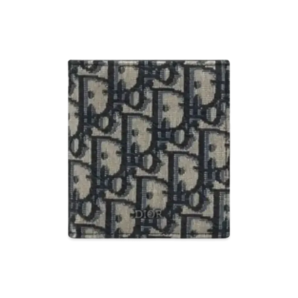 Dior Small Straight Wallet "Beige/Black"