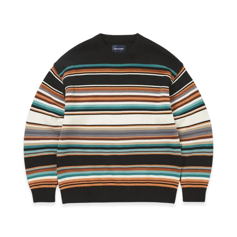 thisisneverthat Multi Striped Sweater "Black/White"