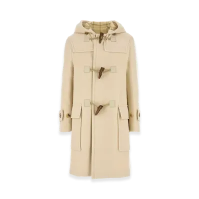 Burberry Women's Wool Blend Montgomery "Yellow/Cream"