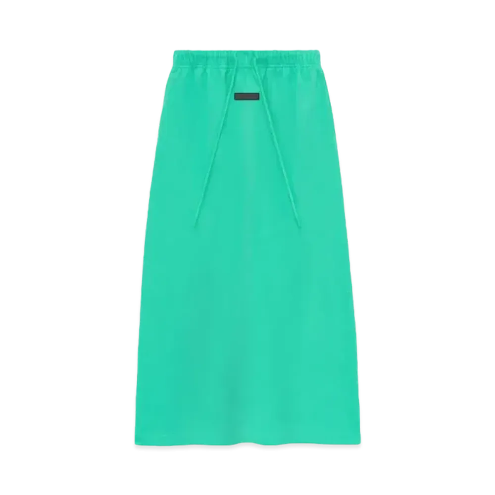 FEAR OF GOD ESSENTIALS Women's Long Skirt "Mint Leaf"