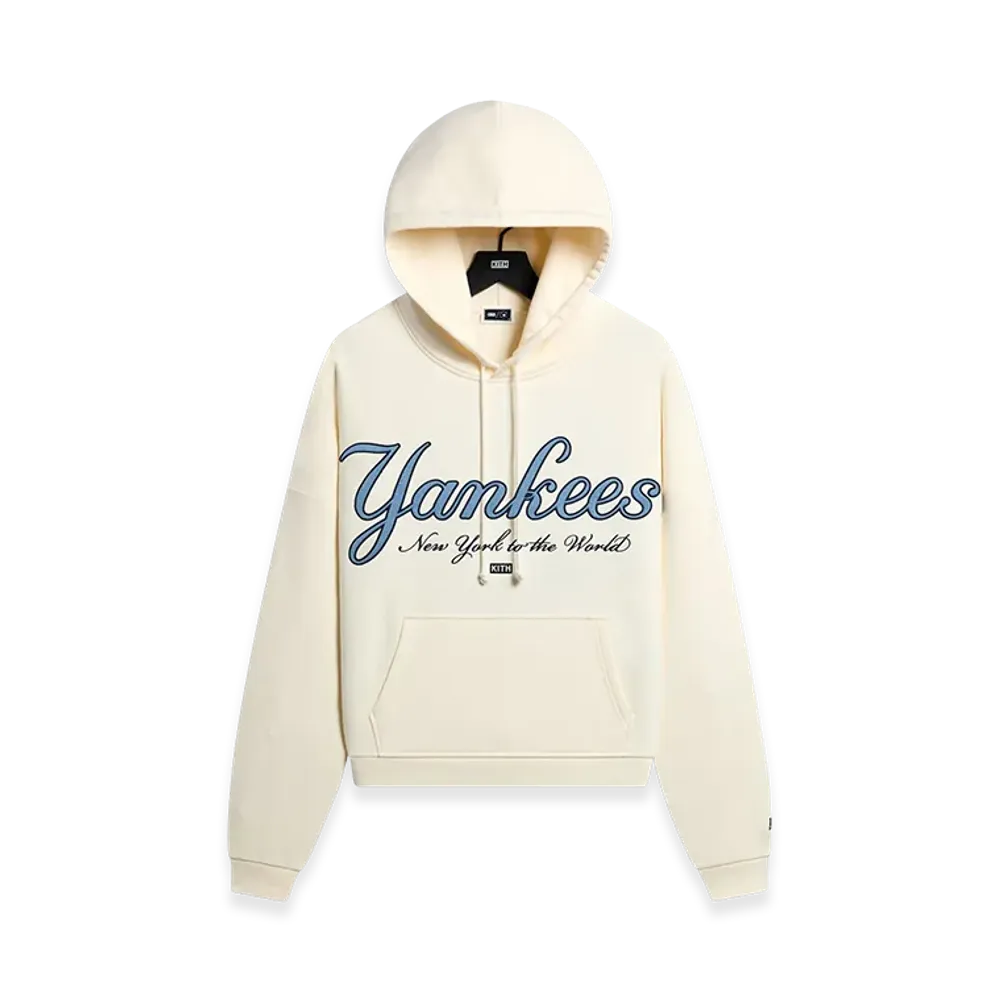 Kith x The New York Yankees Vintage Braxton Hoodie "Sandrift"