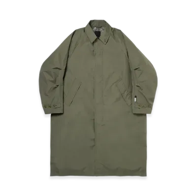 DAIWA PIER39 Windstopper Tech Balmacaan Rain Coat "Olive"