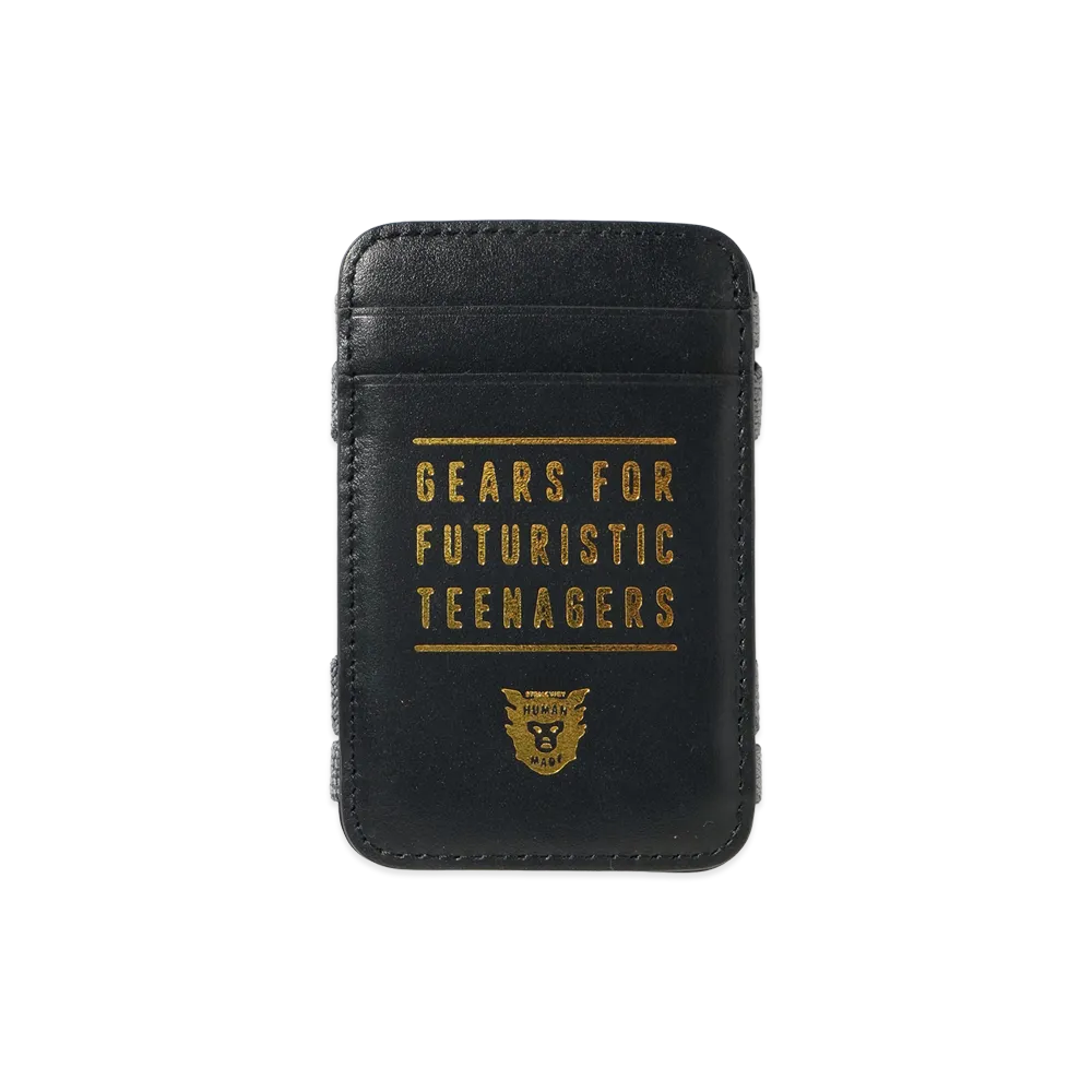 HUMAN MADE Leather Card Case "Black"