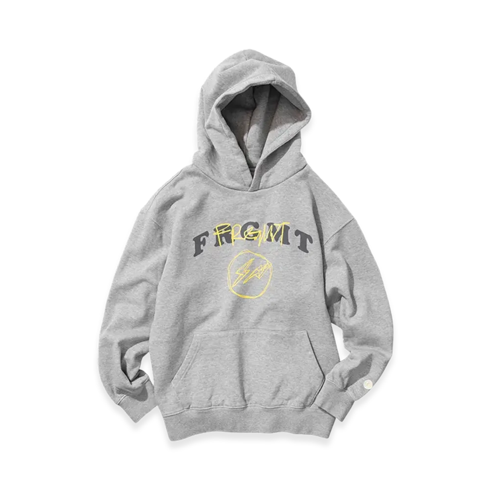 FRGMTMINI Logo Hoodie "Melange Grey"