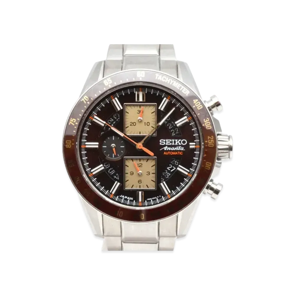 SEIKO Brightz Ananta Mechanical Chronograph "Black" SAEH009
