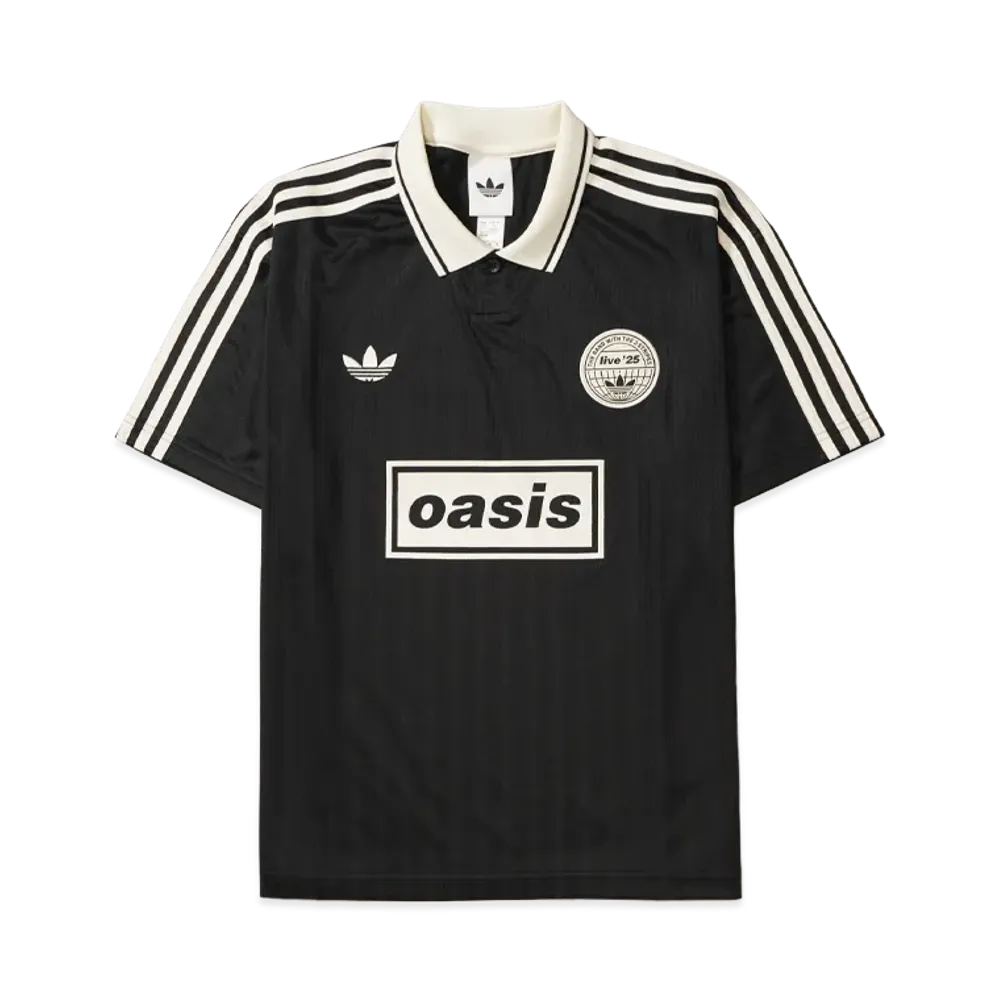 adidas x Oasis Tour Jacquard Jersey "Black"