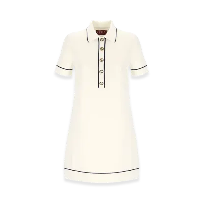 GUCCI Women's Dresses "White/Blue"