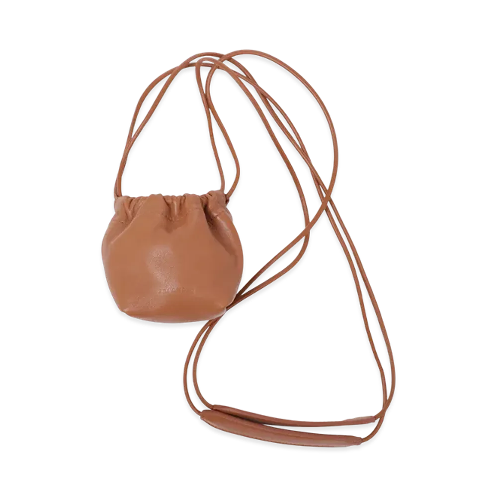 Jil Sander Crossbody Bag Dumplng Mini "Tan"