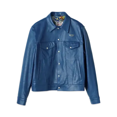 HYSTERIC GLAMOUR x Lewis Leathers Western Jacket "Blue"