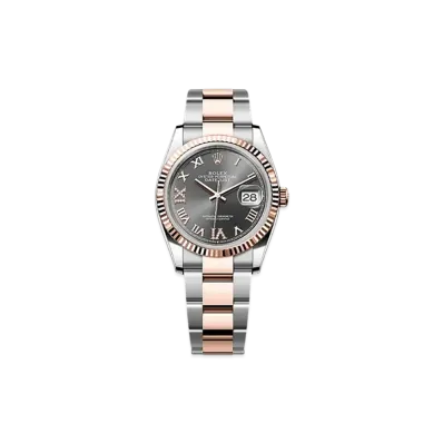 ROLEX Datejust 36 Oystersteel & Everose Gold "Grey"